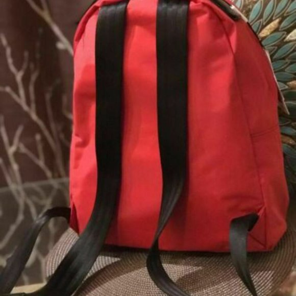 New Marc Jacobs Red nylon Backpack In Red main image 8